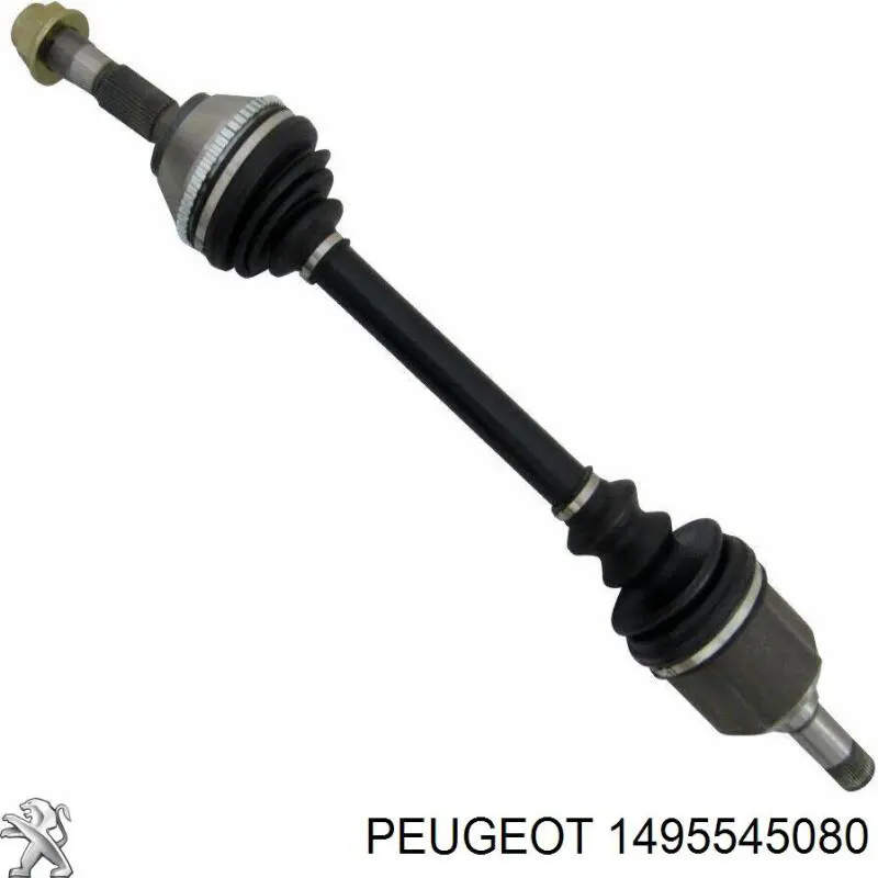 1495545080 Peugeot/Citroen árbol de transmisión delantero izquierdo