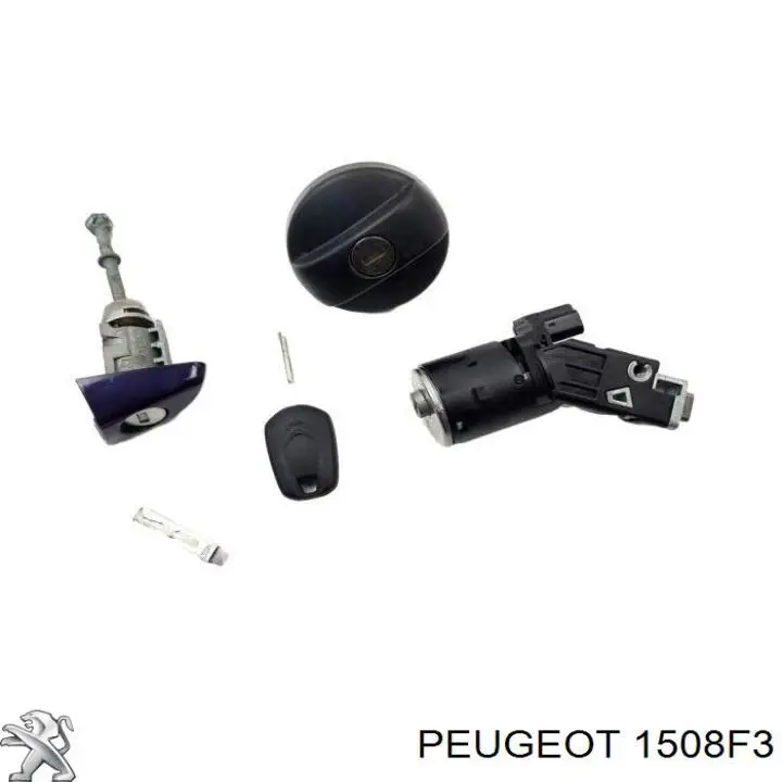  Tapa (tapón) del depósito de combustible para Peugeot 208 CA, CC