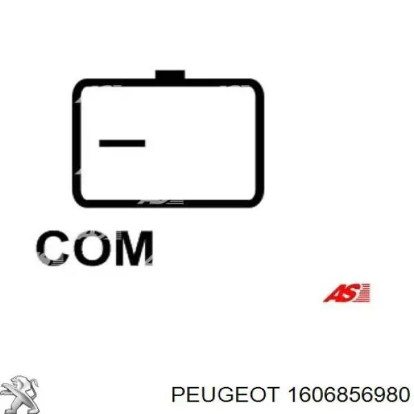 1606856980 Peugeot/Citroen alternador