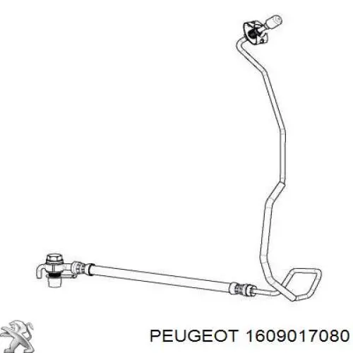  Tubo flexible de frenos trasero para Opel GRANDLAND 10 