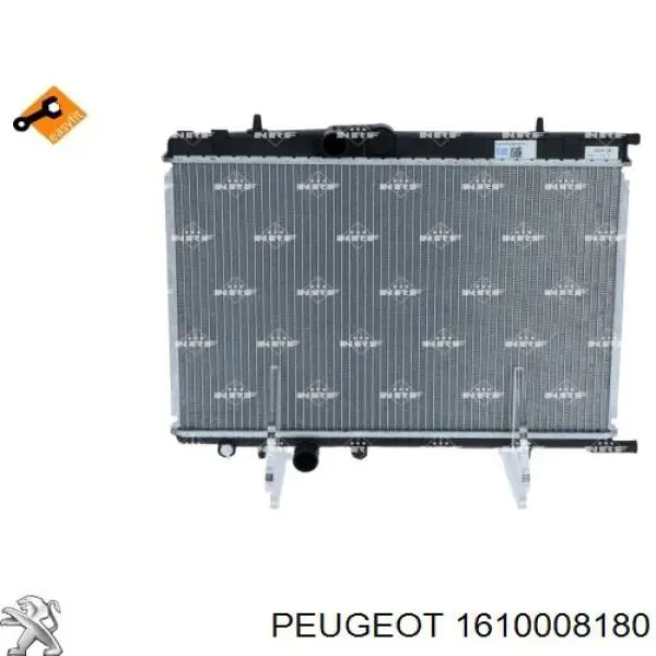 1610008180 Peugeot/Citroen radiador refrigeración del motor