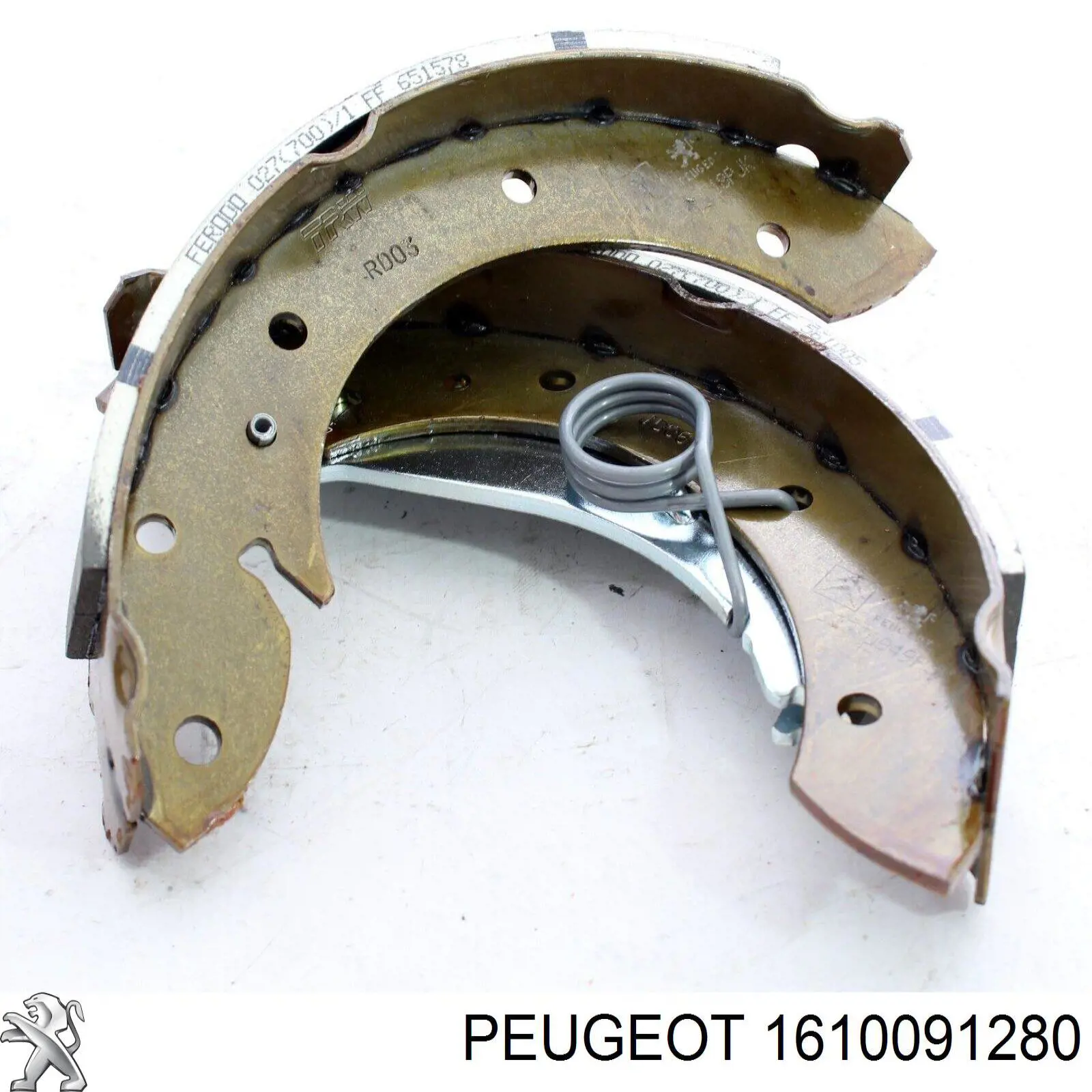 1610091280 Peugeot/Citroen zapatas de frenos de tambor traseras