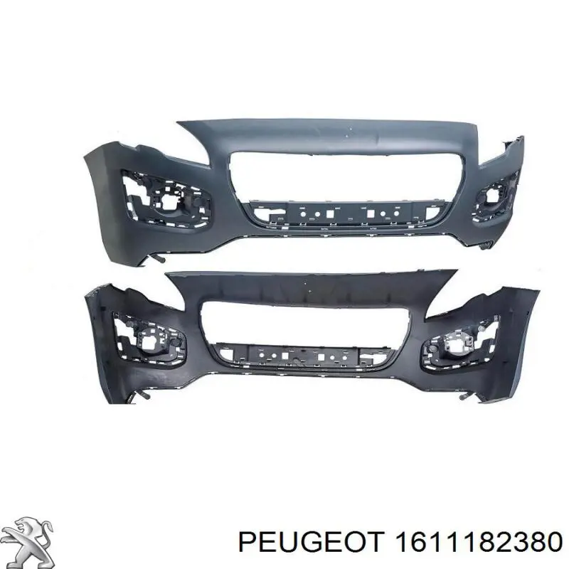 1611182380 Peugeot/Citroen parachoques delantero