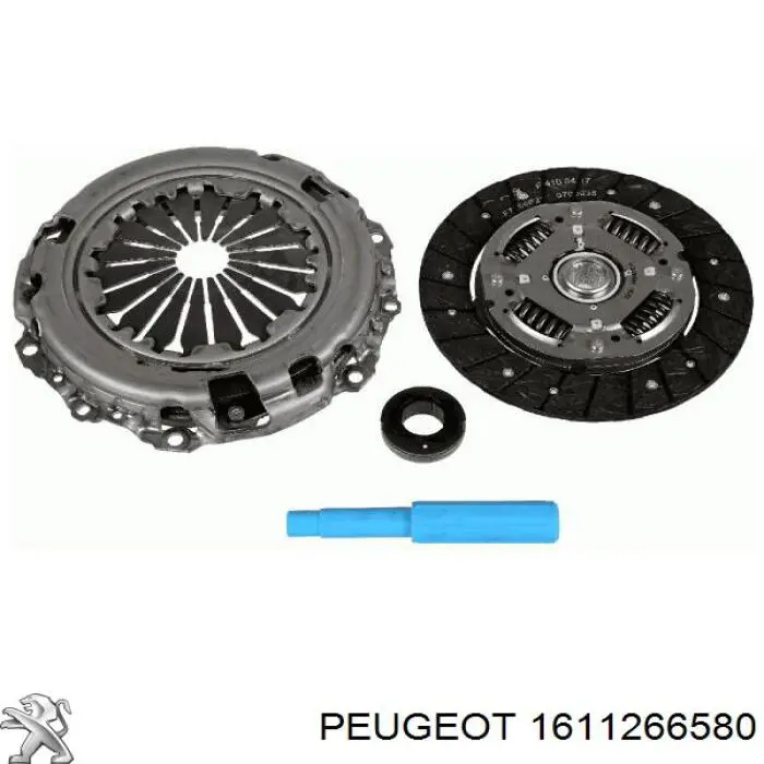 1611266580 Peugeot/Citroen kit de embrague (3 partes)