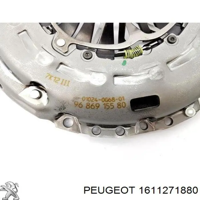 1611271880 Peugeot/Citroen kit de embrague (3 partes)