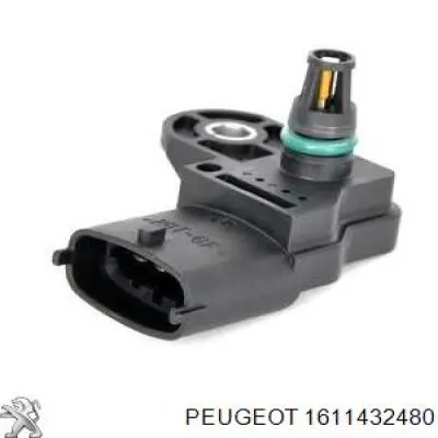 1611432480 Peugeot/Citroen sensor de presion del colector de admision