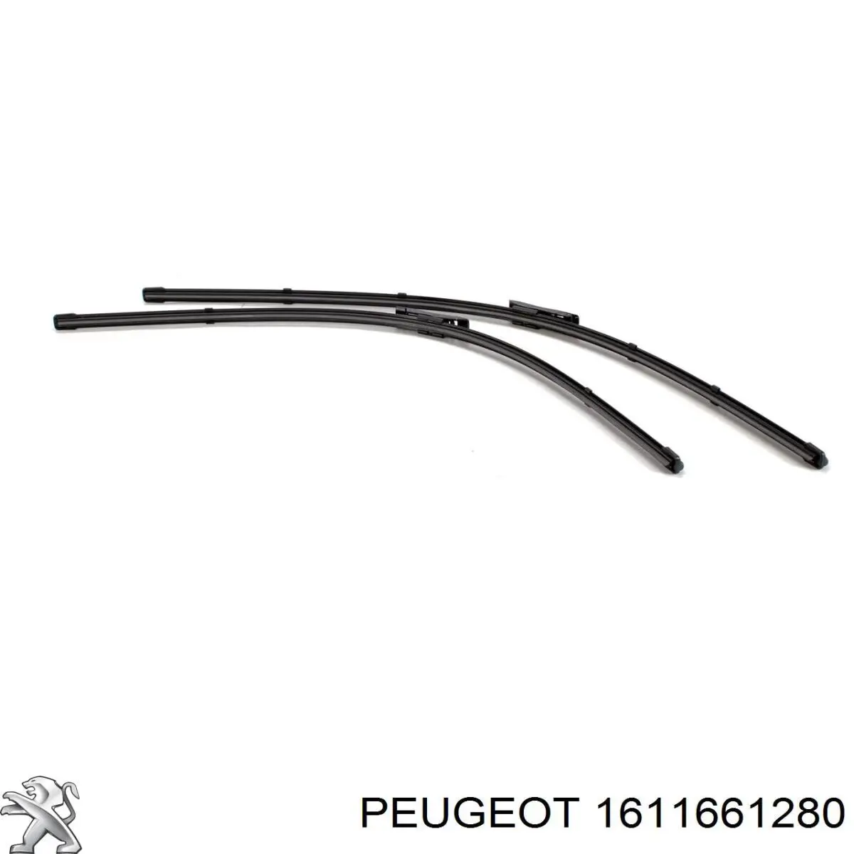 1611661280 Peugeot/Citroen limpiaparabrisas de luna delantera conductor