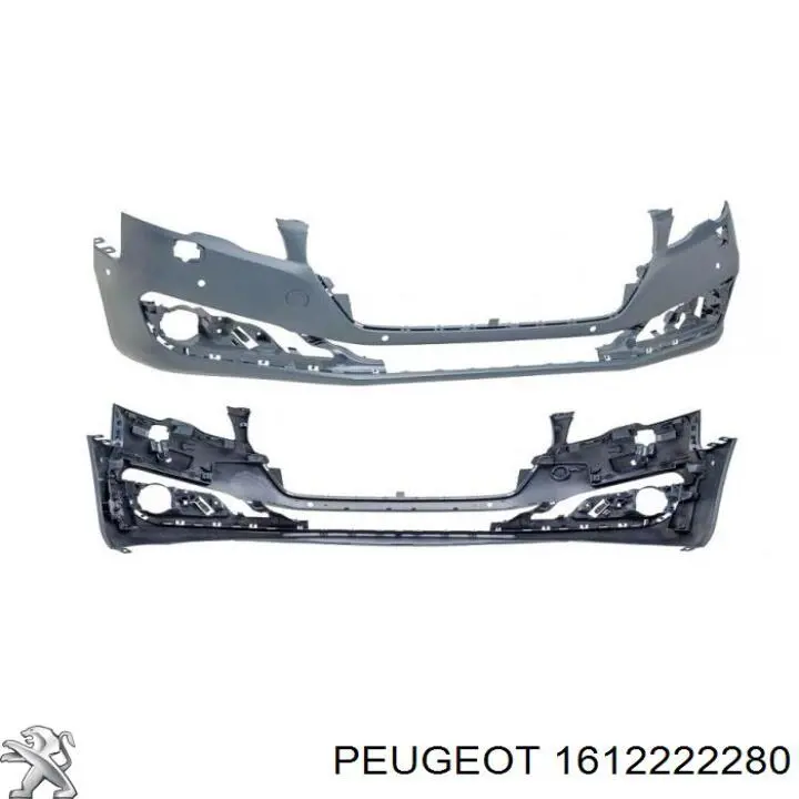 1612222280 Peugeot/Citroen parachoques delantero