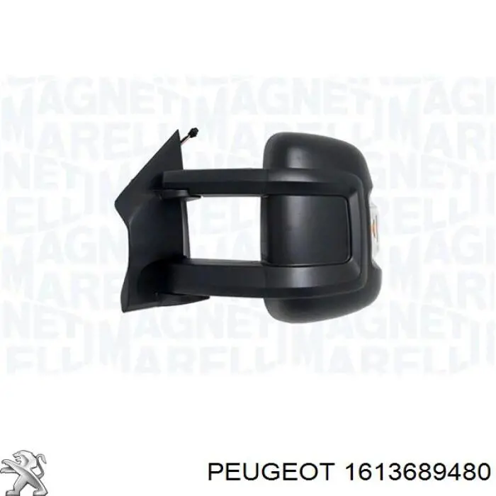 1613689480 Peugeot/Citroen espejo retrovisor derecho