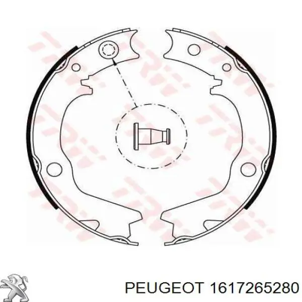 1617265280 Peugeot/Citroen pastillas de freno traseras