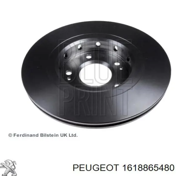 1618865480 Peugeot/Citroen freno de disco delantero