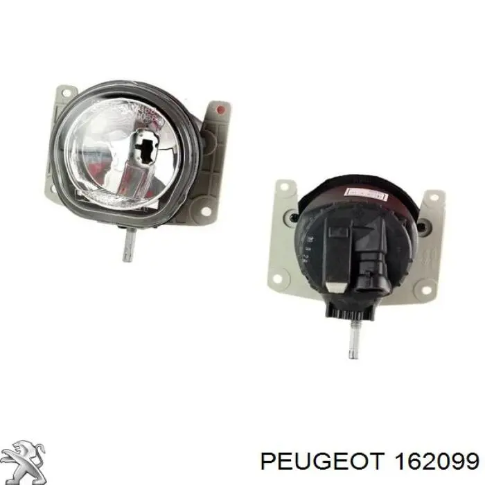 162099 Peugeot/Citroen faro antiniebla izquierdo / derecho