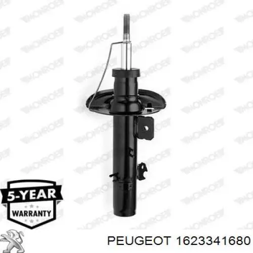 1623341680 Peugeot/Citroen amortiguador delantero derecho