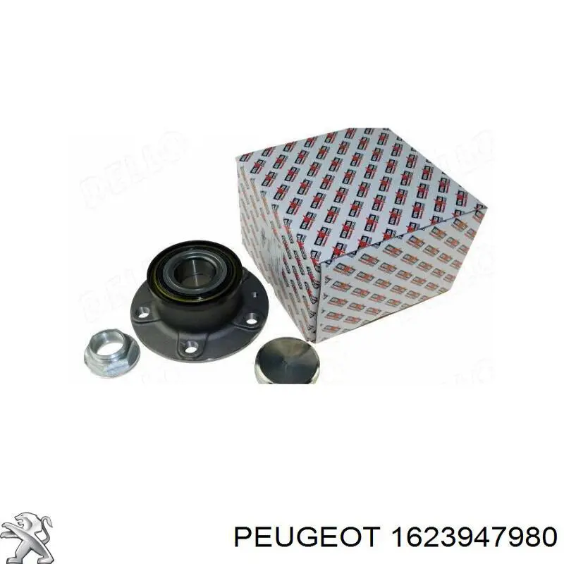 1623947980 Peugeot/Citroen cojinete de rueda delantero