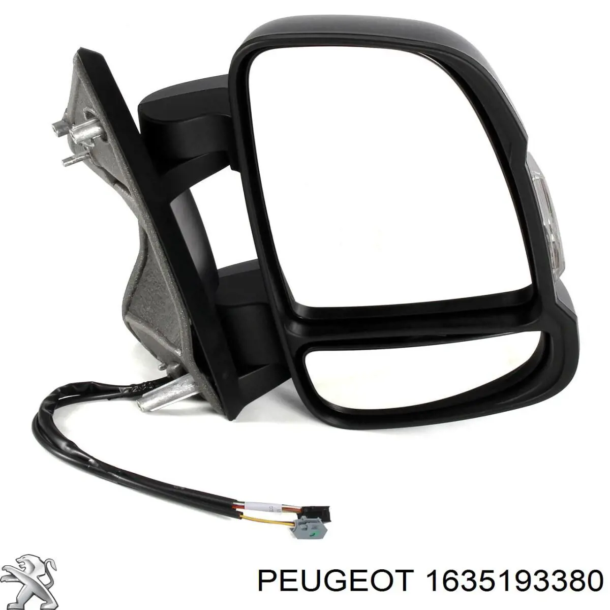 1635193380 Peugeot/Citroen espejo retrovisor izquierdo