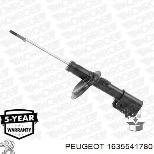 1635541780 Peugeot/Citroen amortiguador delantero derecho