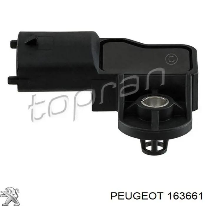 163661 Peugeot/Citroen sensor de presion del colector de admision