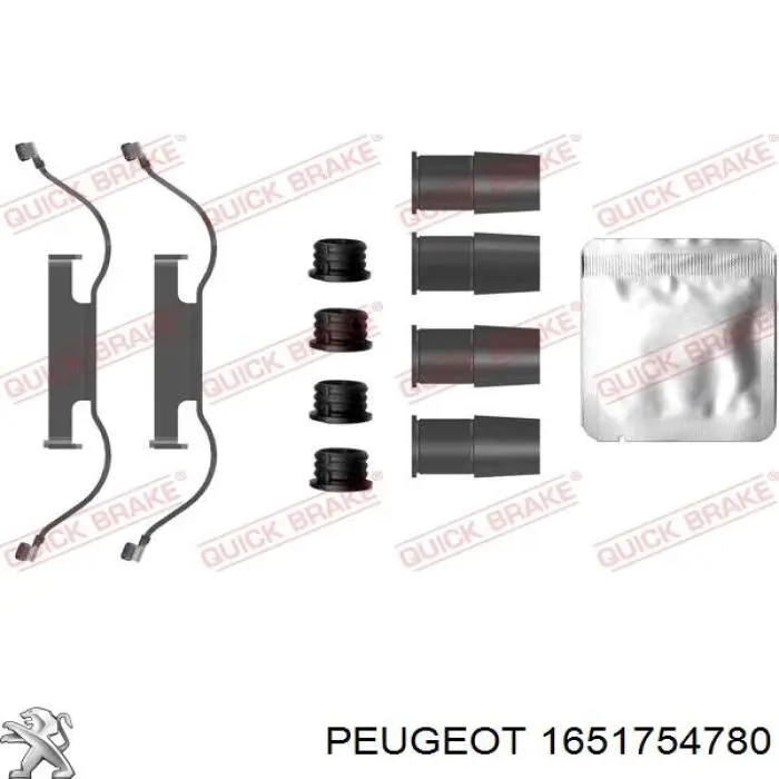  Pinza de freno delantera derecha para Peugeot 508 2 