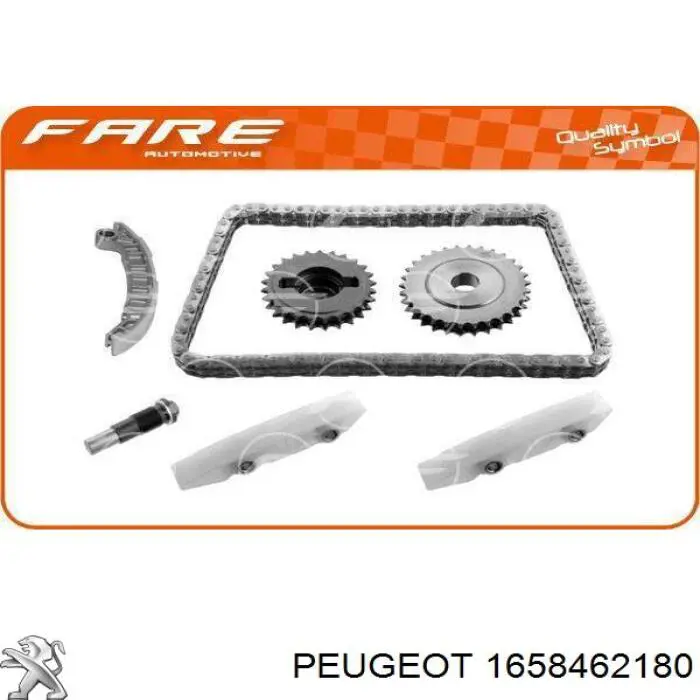 1658462180 Peugeot/Citroen kit de cadenas de distribución