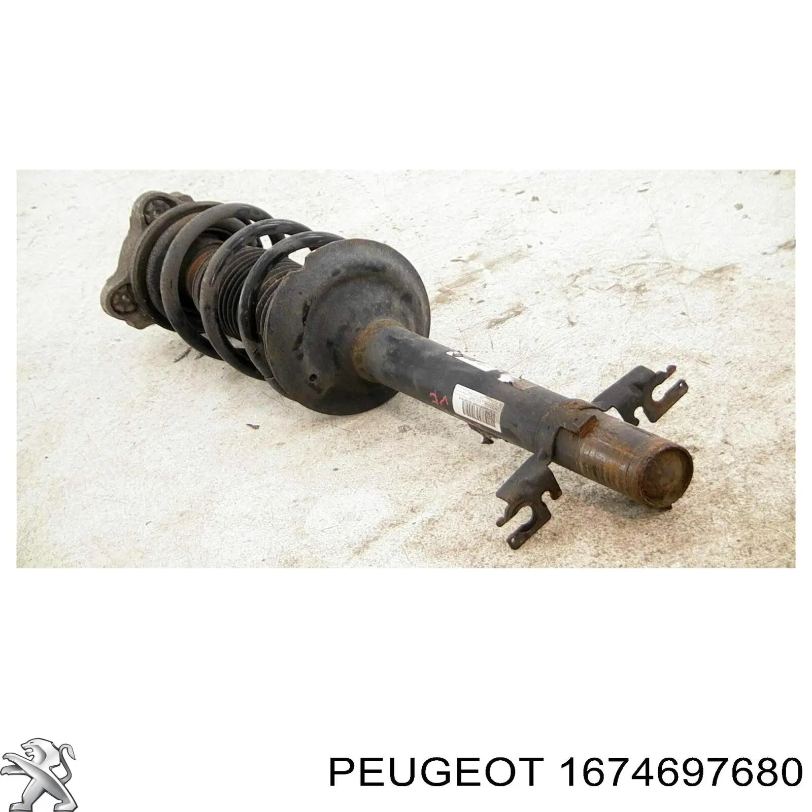 1674697680 Peugeot/Citroen amortiguador delantero