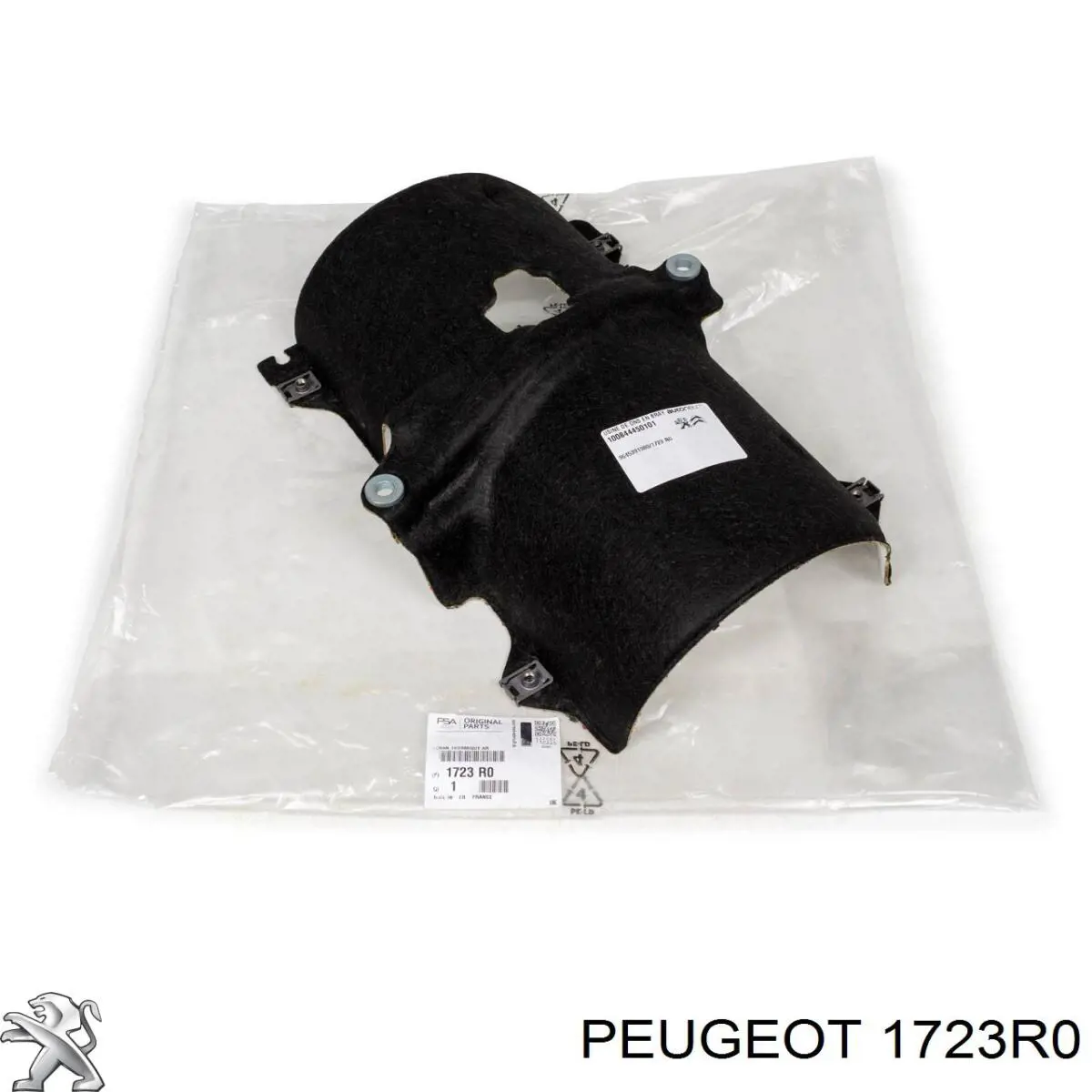  Proteccion Del Colector De Escape ( Escudo Termico ) para Peugeot 107 