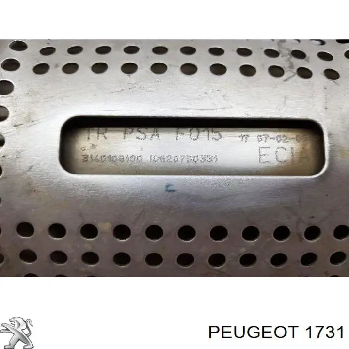 1731 Peugeot/Citroen sensor de presion del colector de admision