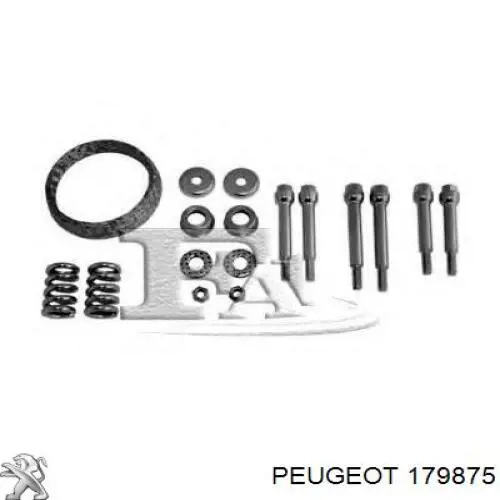  Junta De Tubo De Escape Silenciador para Fiat Ducato 2 