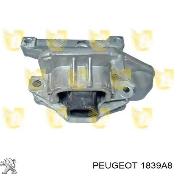 1839A8 Peugeot/Citroen soporte de motor derecho