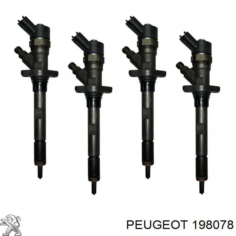 198078 Peugeot/Citroen inyector de combustible