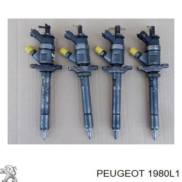 1980L1 Peugeot/Citroen inyector de combustible