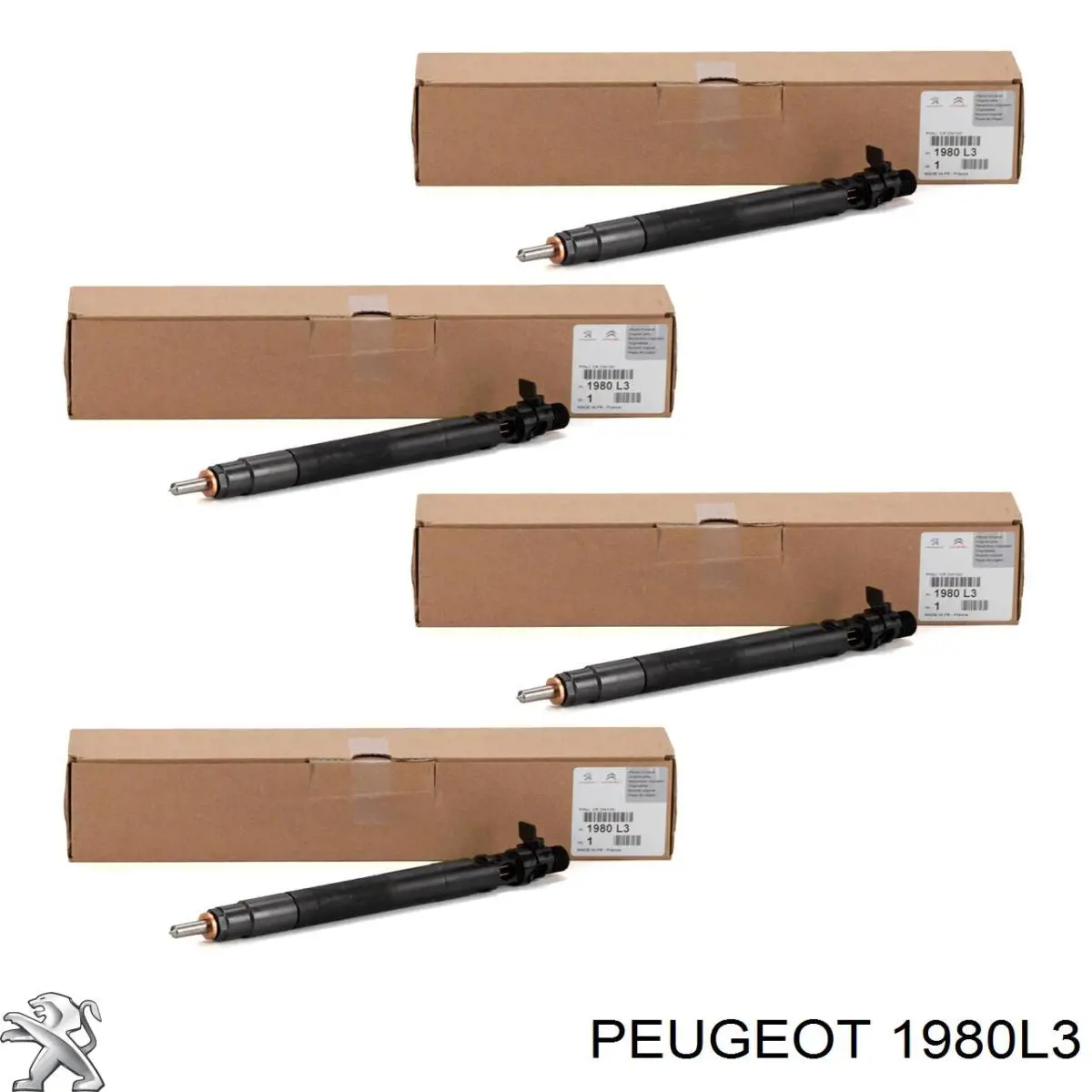 1980L3 Peugeot/Citroen inyector de combustible