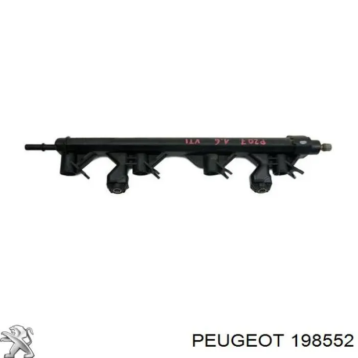  Rampa de inyectores para Peugeot 408 