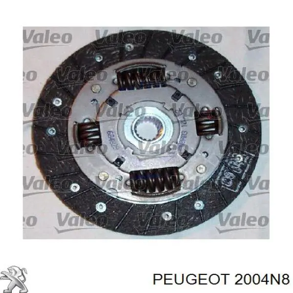 2004N8 Peugeot/Citroen kit de embrague (3 partes)