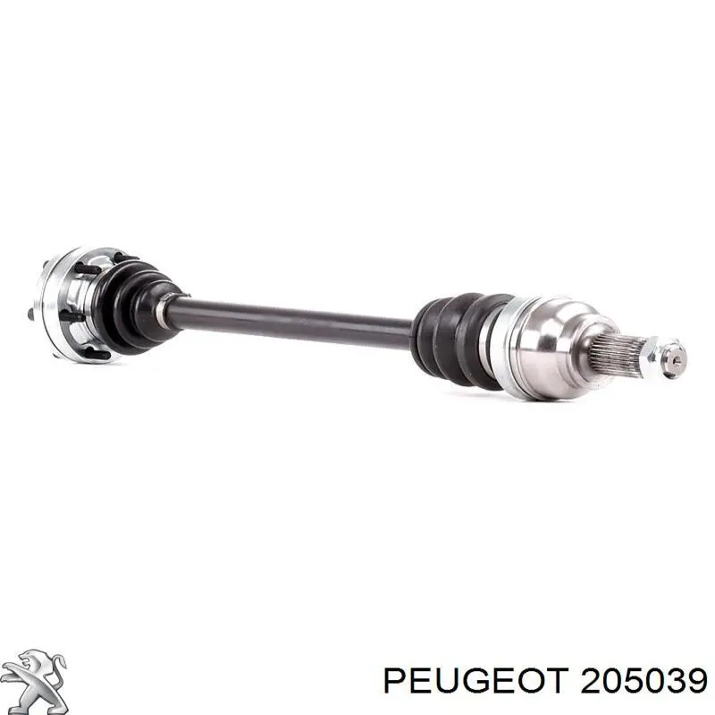 205039 Peugeot/Citroen kit de embrague (3 partes)