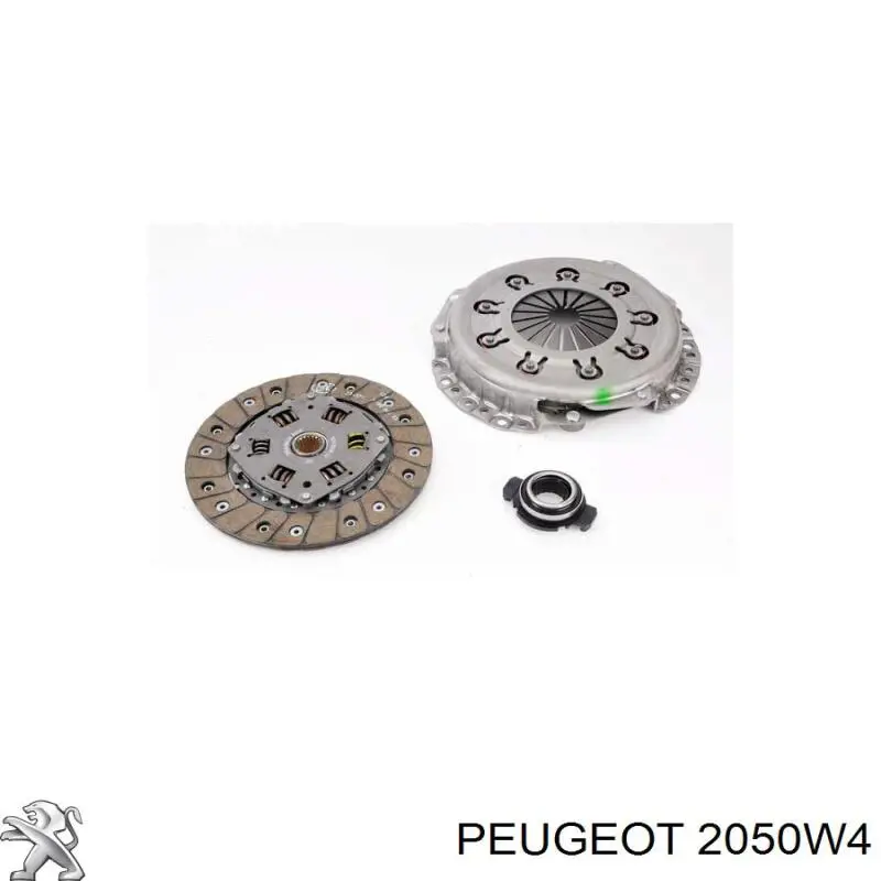 2050W4 Peugeot/Citroen kit de embrague (3 partes)