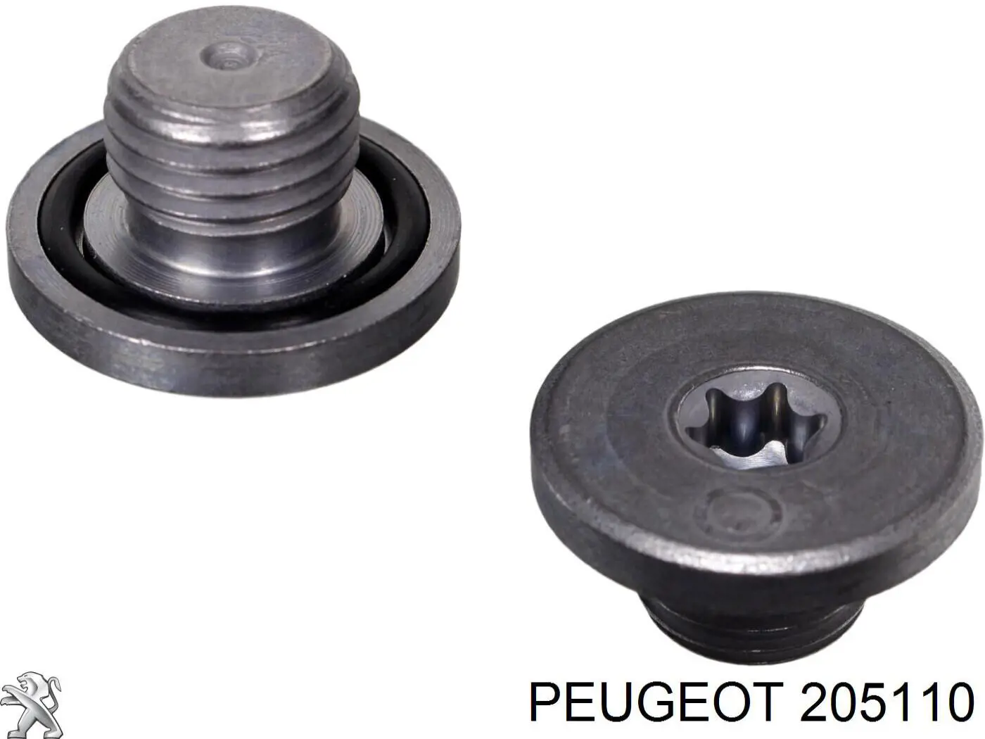 205110 Peugeot/Citroen kit de embrague (3 partes)