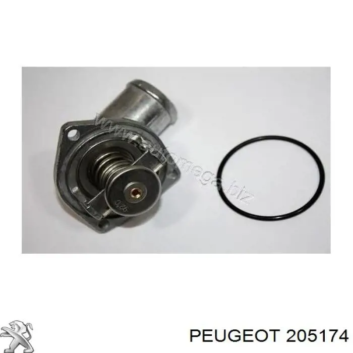 205174 Peugeot/Citroen kit de embrague (3 partes)