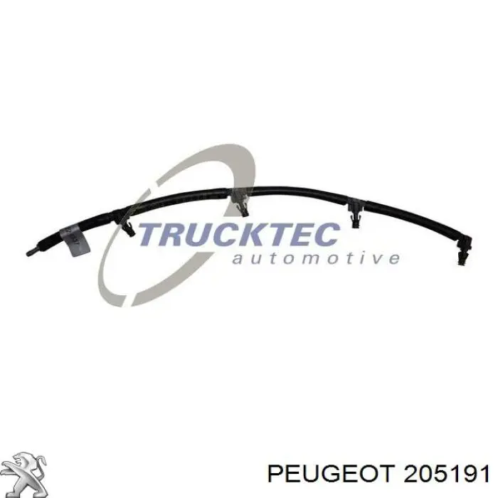 205191 Peugeot/Citroen kit de embrague (3 partes)