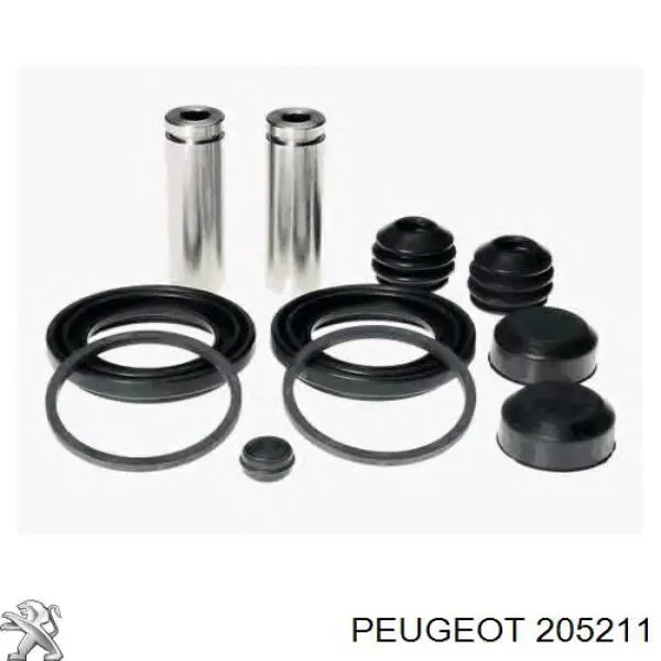 205211 Peugeot/Citroen kit de embrague (3 partes)