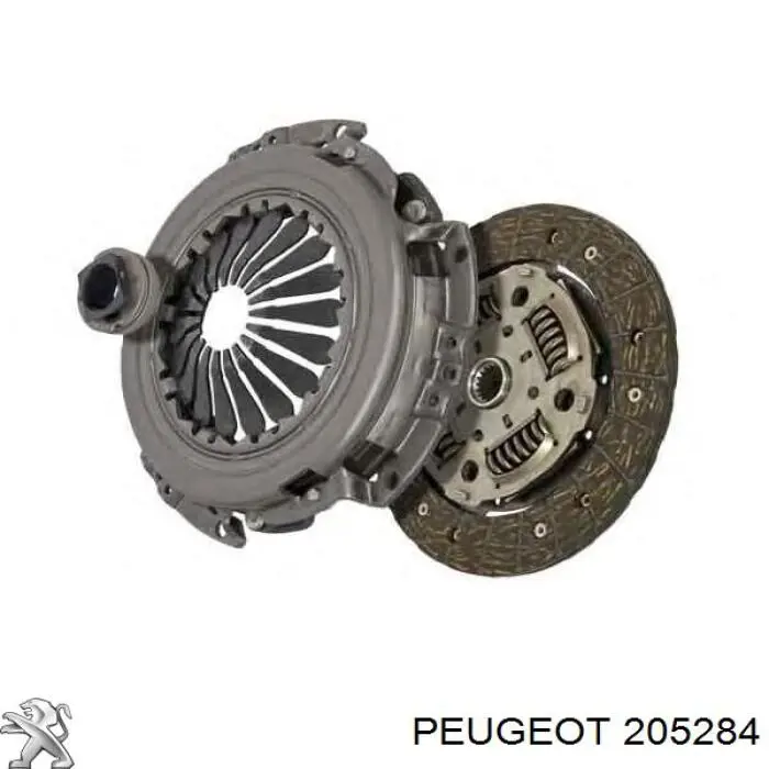 205284 Peugeot/Citroen kit de embrague (3 partes)