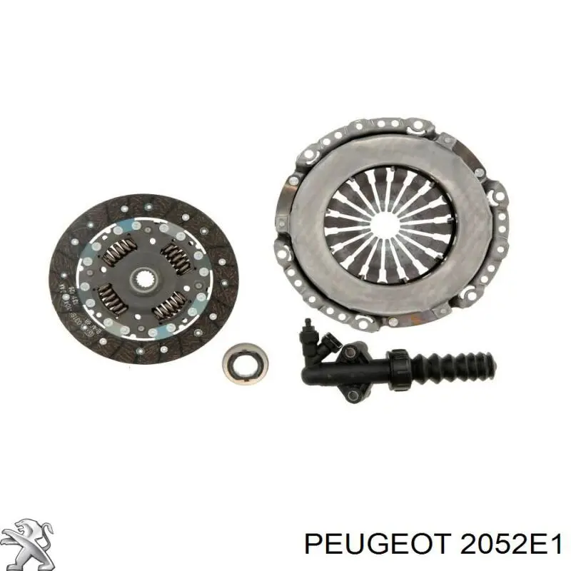 2052E1 Peugeot/Citroen kit de embrague (3 partes)