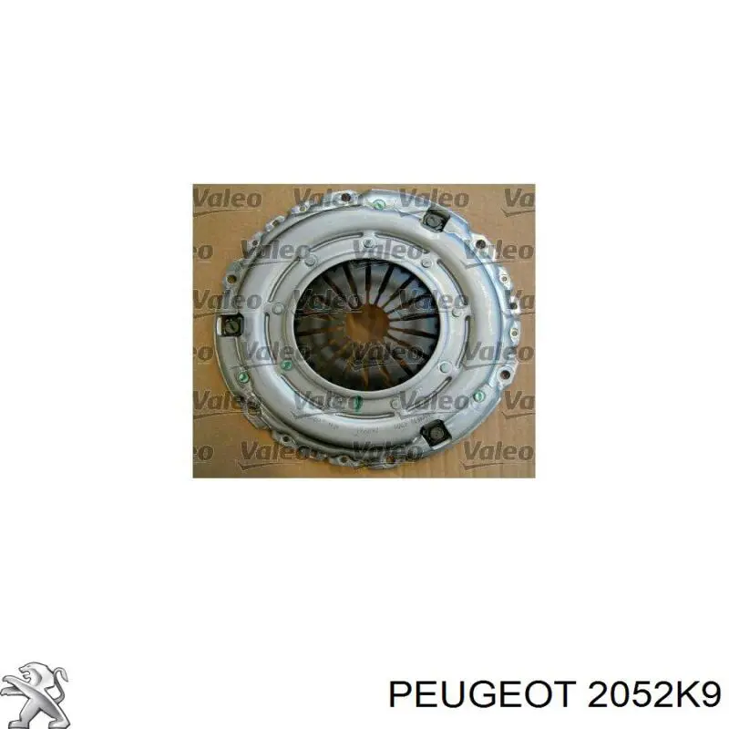 2004CV Peugeot/Citroen kit de embrague (3 partes)