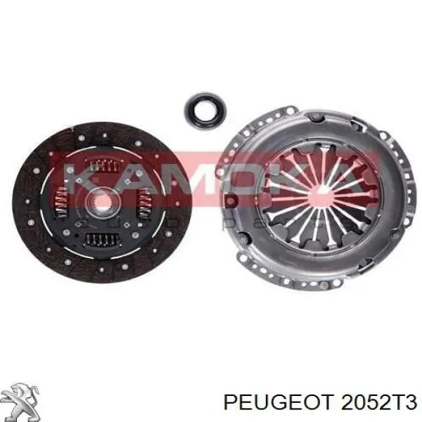 2052T3 Peugeot/Citroen kit de embrague (3 partes)