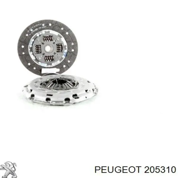 205310 Peugeot/Citroen kit de embrague (3 partes)