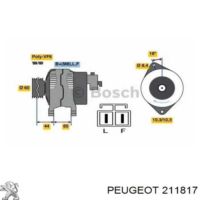  Eje De Horquilla De Embrague para Citroen Jumper 230L