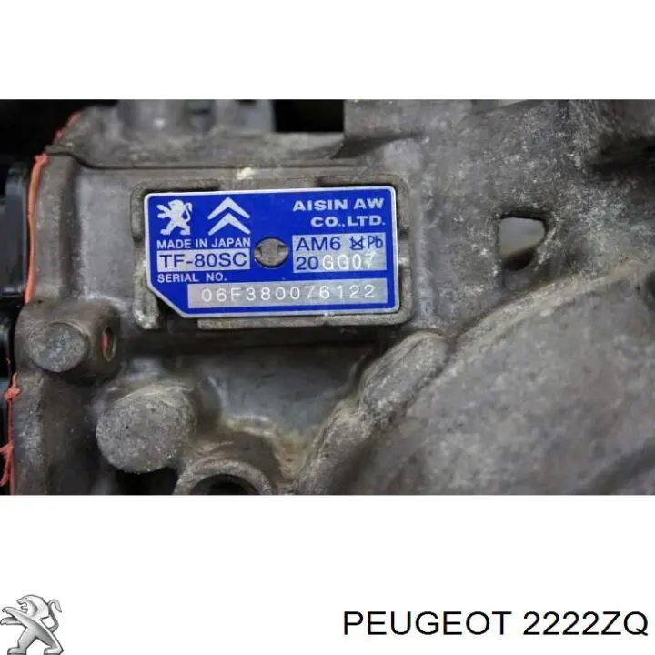  Transmisión automática completa para Peugeot 407 6E