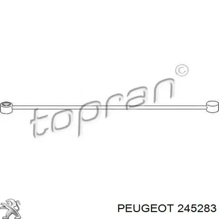 245283 Peugeot/Citroen varilla de cambio de marcha