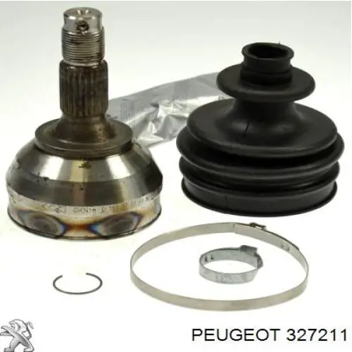 327211 Peugeot/Citroen árbol de transmisión delantero izquierdo