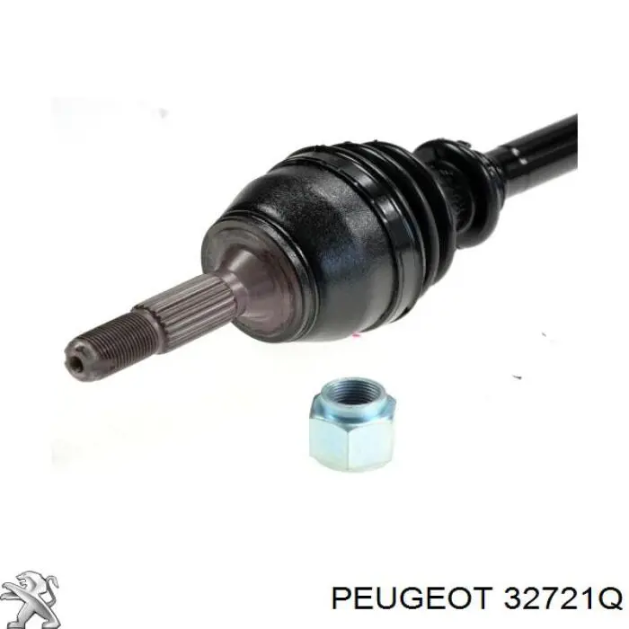  Árbol de transmisión delantero izquierdo para Citroen Saxo S0, S1