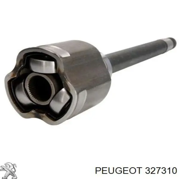 327310 Peugeot/Citroen árbol de transmisión delantero derecho